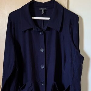 Eileen Fisher Women's Navy Blazer